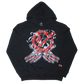 floating logo hoodie