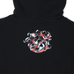 floating logo hoodie